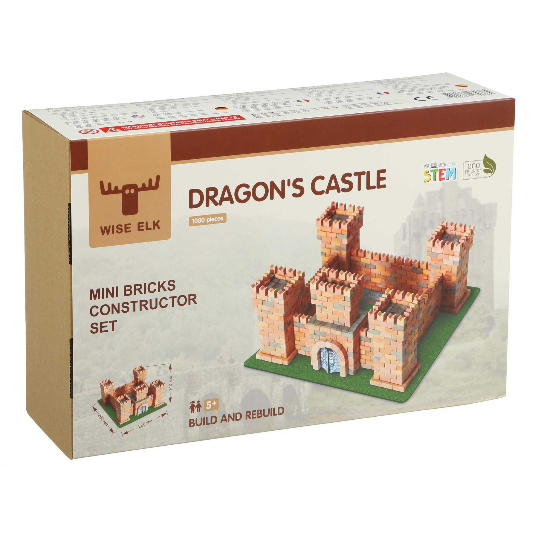70385 - Drachen Schloss Steinbaukasten (Wise Elk)