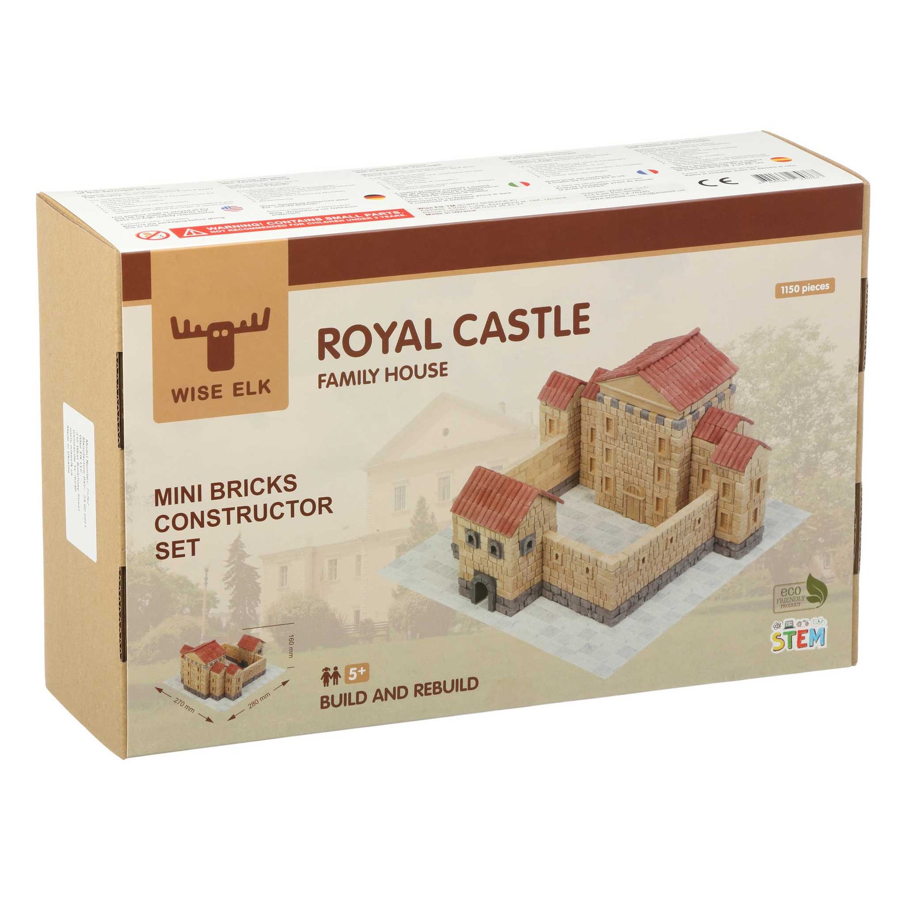 70767 - Altes Schloss Steinbaukasten (Wise Elk)