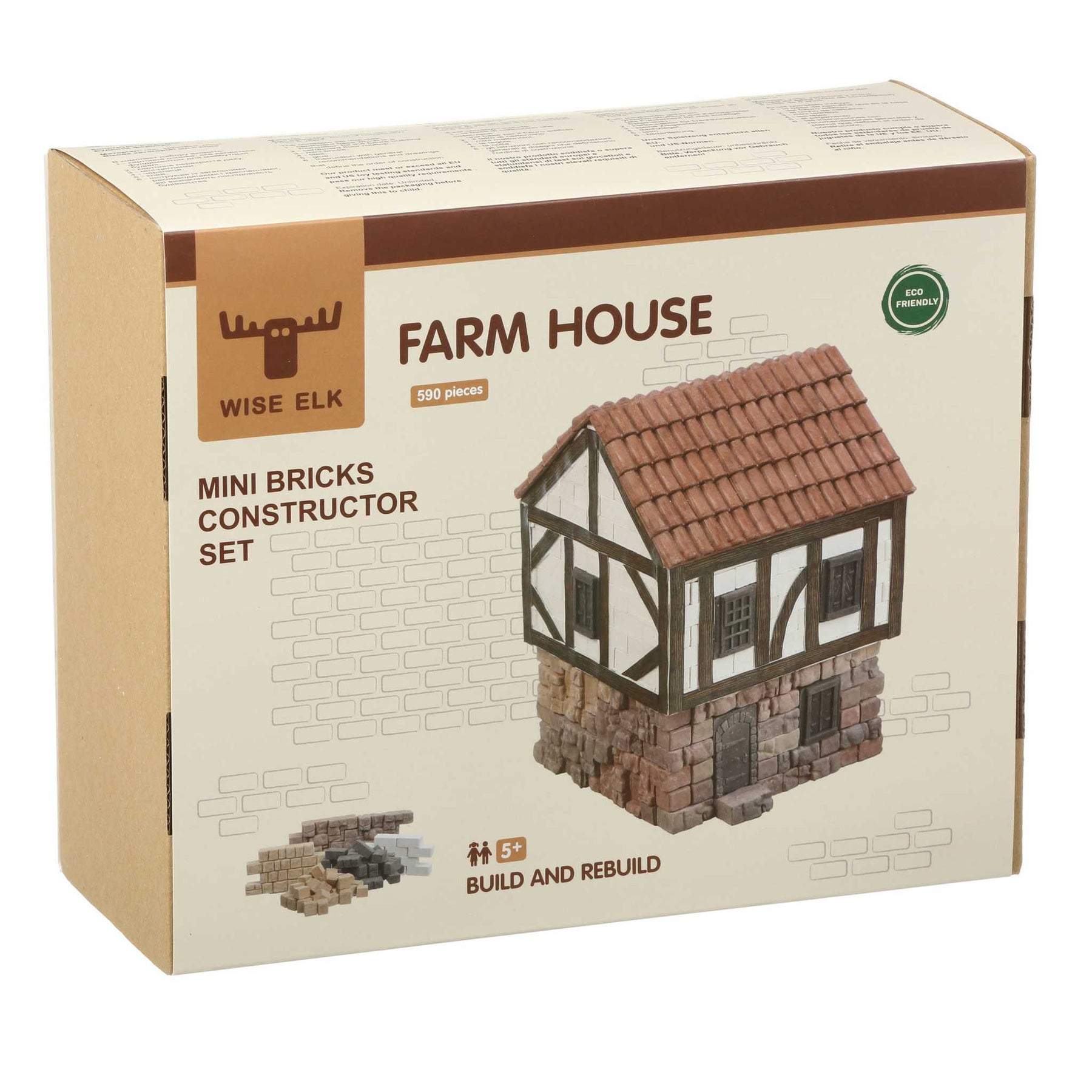 70811 - Farmhaus Steinbaukasten (Wise Elk)
