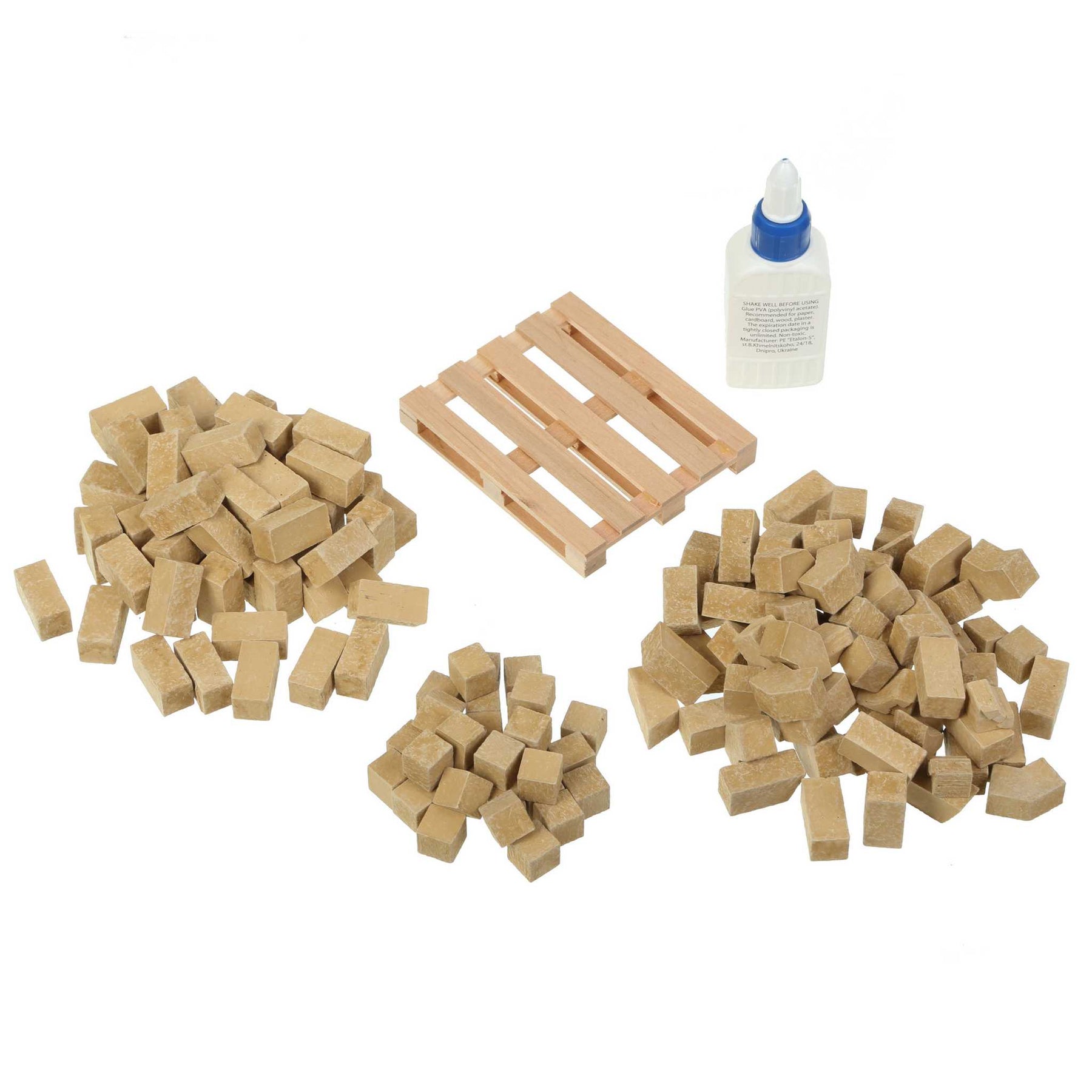 70934 - Palette mit beigen Ziegeln (Wise Elk)