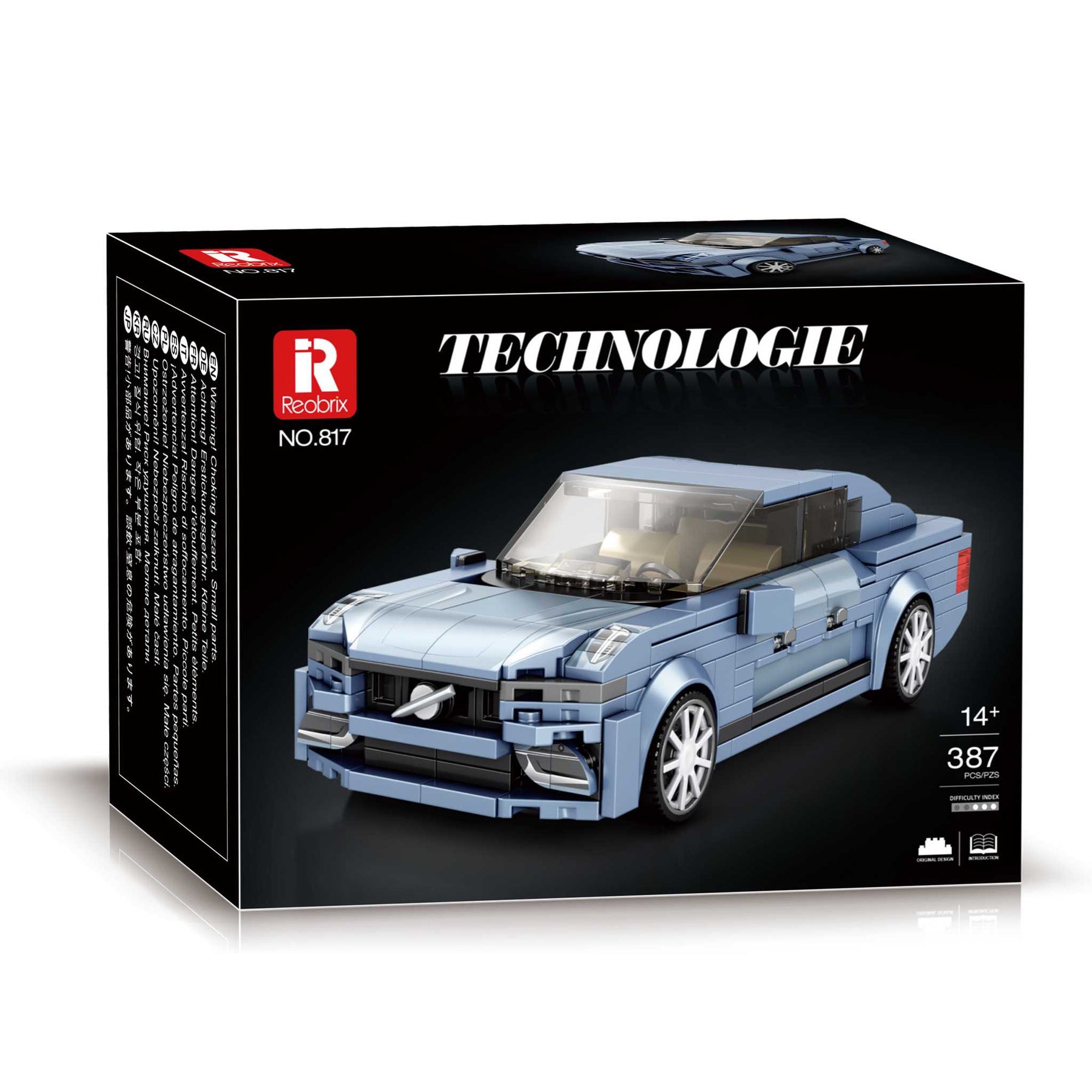 R-817 - Blauer Sportwagen (Reobrix)