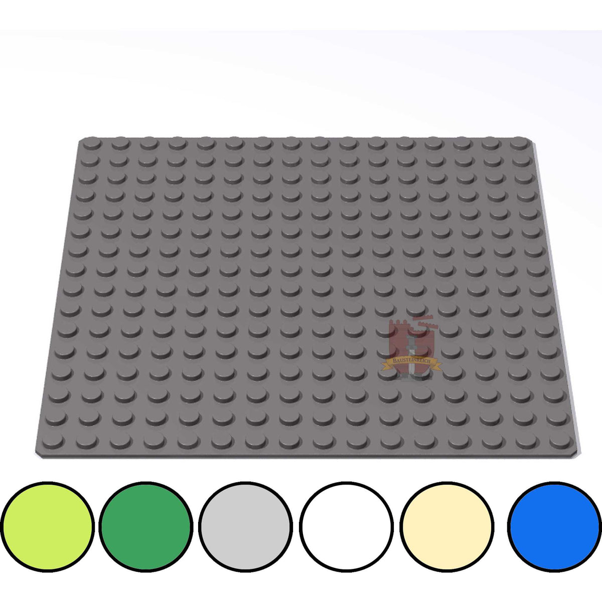8802 - Baseplate 16x16 studs, assorted colors
