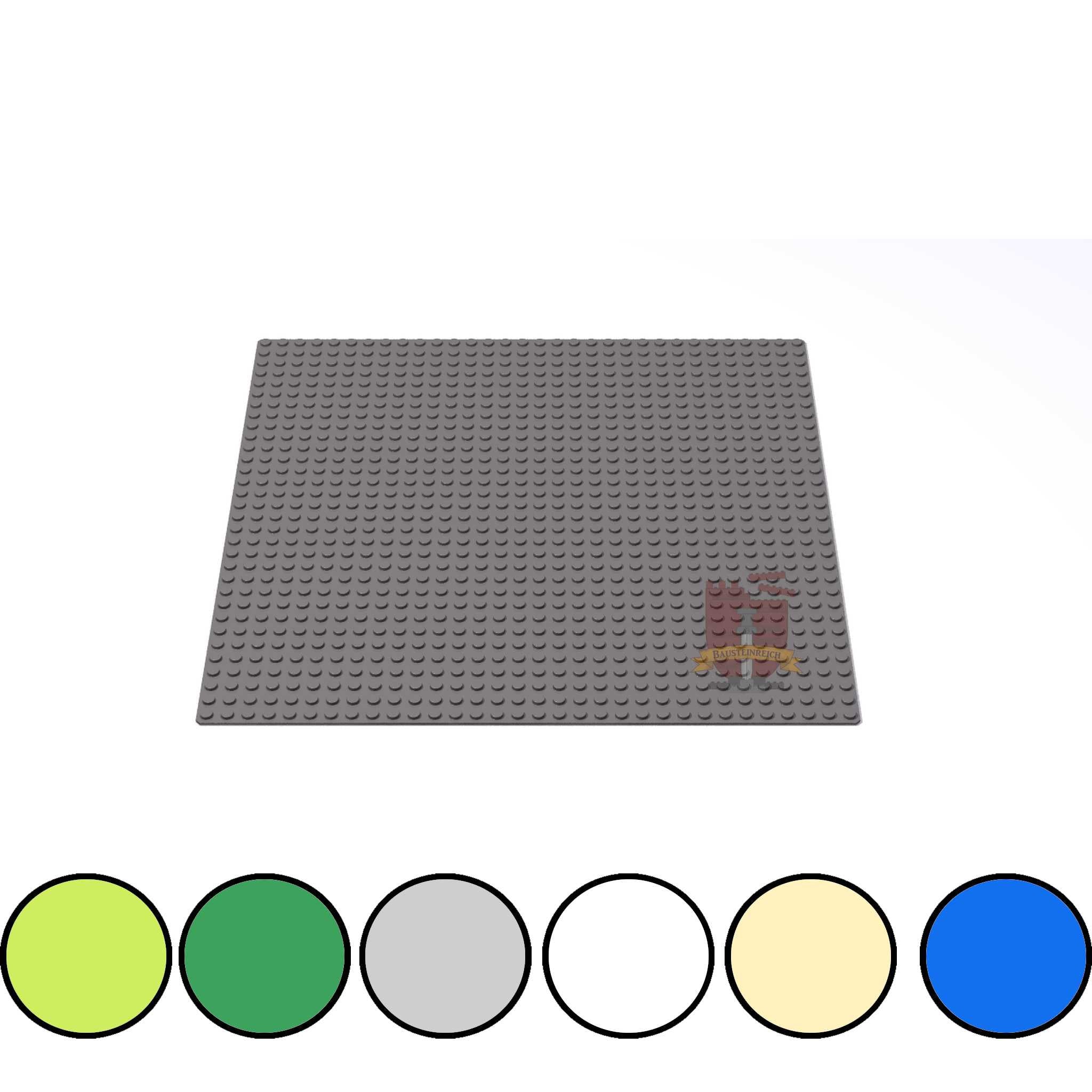6 Grundplatten Für Bauklötze – 32x32 Noppen, Kompatibel Mit Den Meisten Marken, Fördert Kreatives Spielen