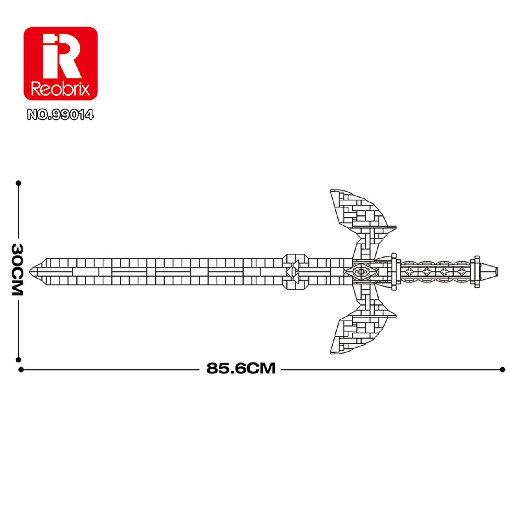 R-99014 - Masters Sword (Reobrix)