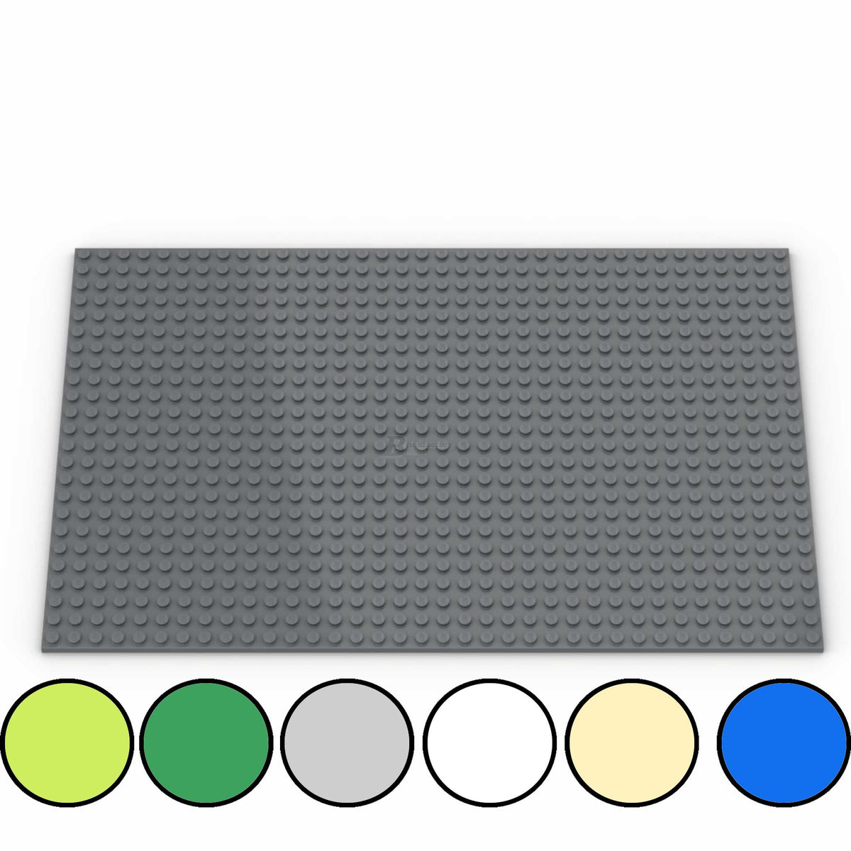 8809 - Baseplate 24x36 studs, various colors