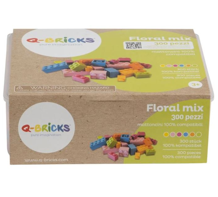 Steinebox Floral Mix 300er (Q-Bricks)