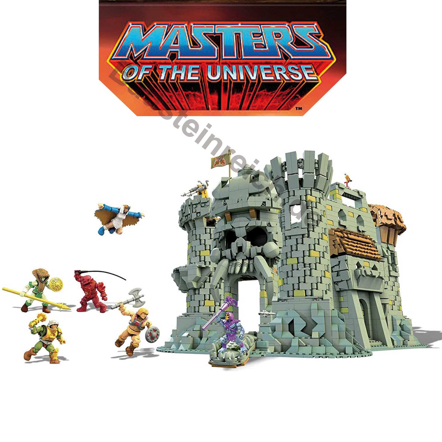 GGJ67-Masters of the Universe Castle Grayskull-Mega Construx