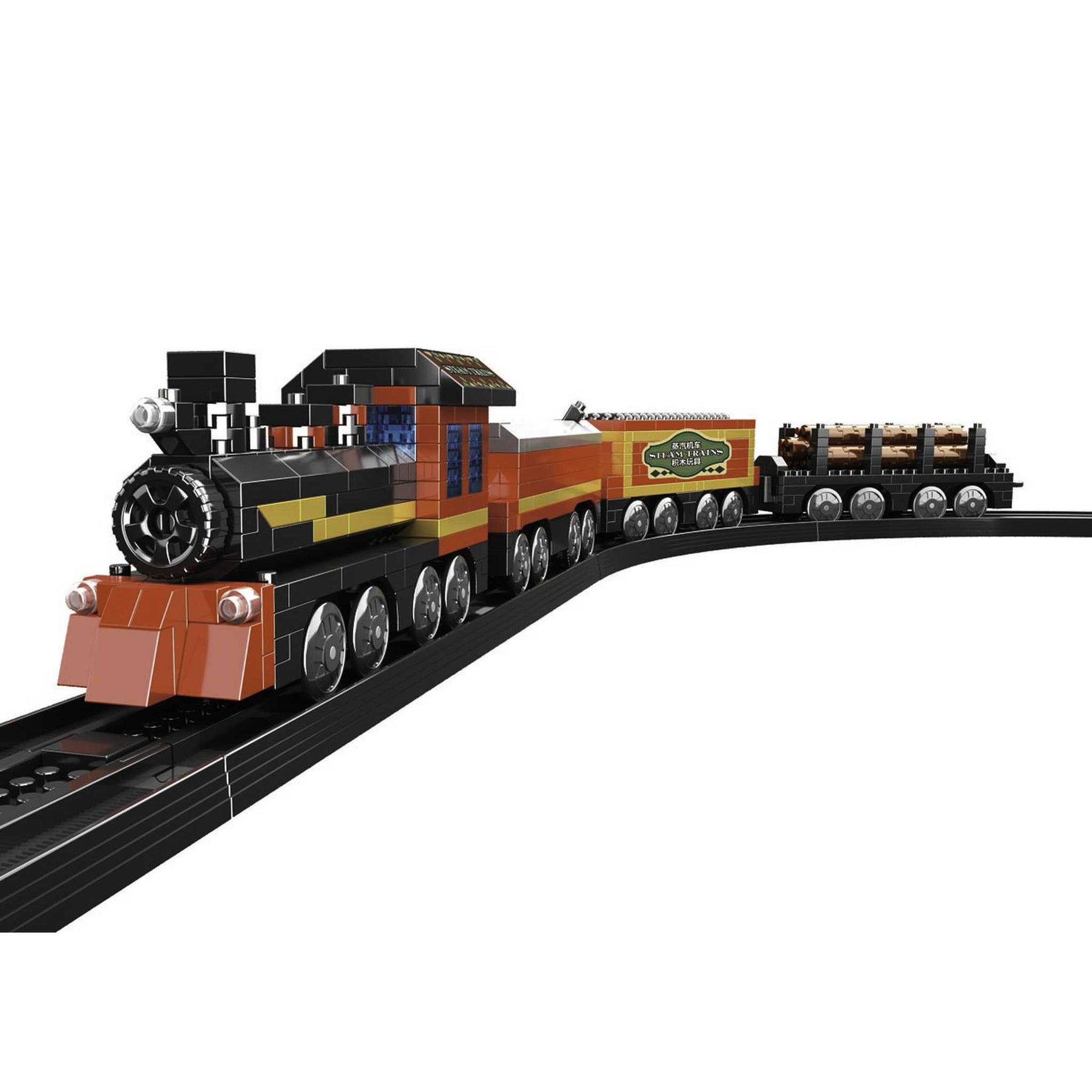 JK801 - Steamlokomotive (Lonestar Bricks)