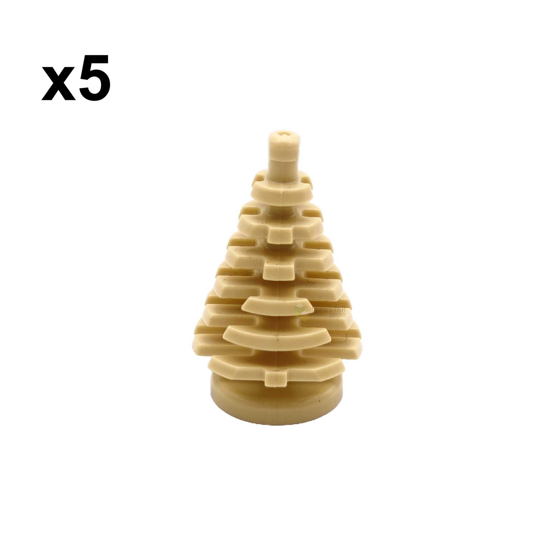 20055 - Kleiner Tannenbaum Tan 5 Stück (Lonestar-Bricks)