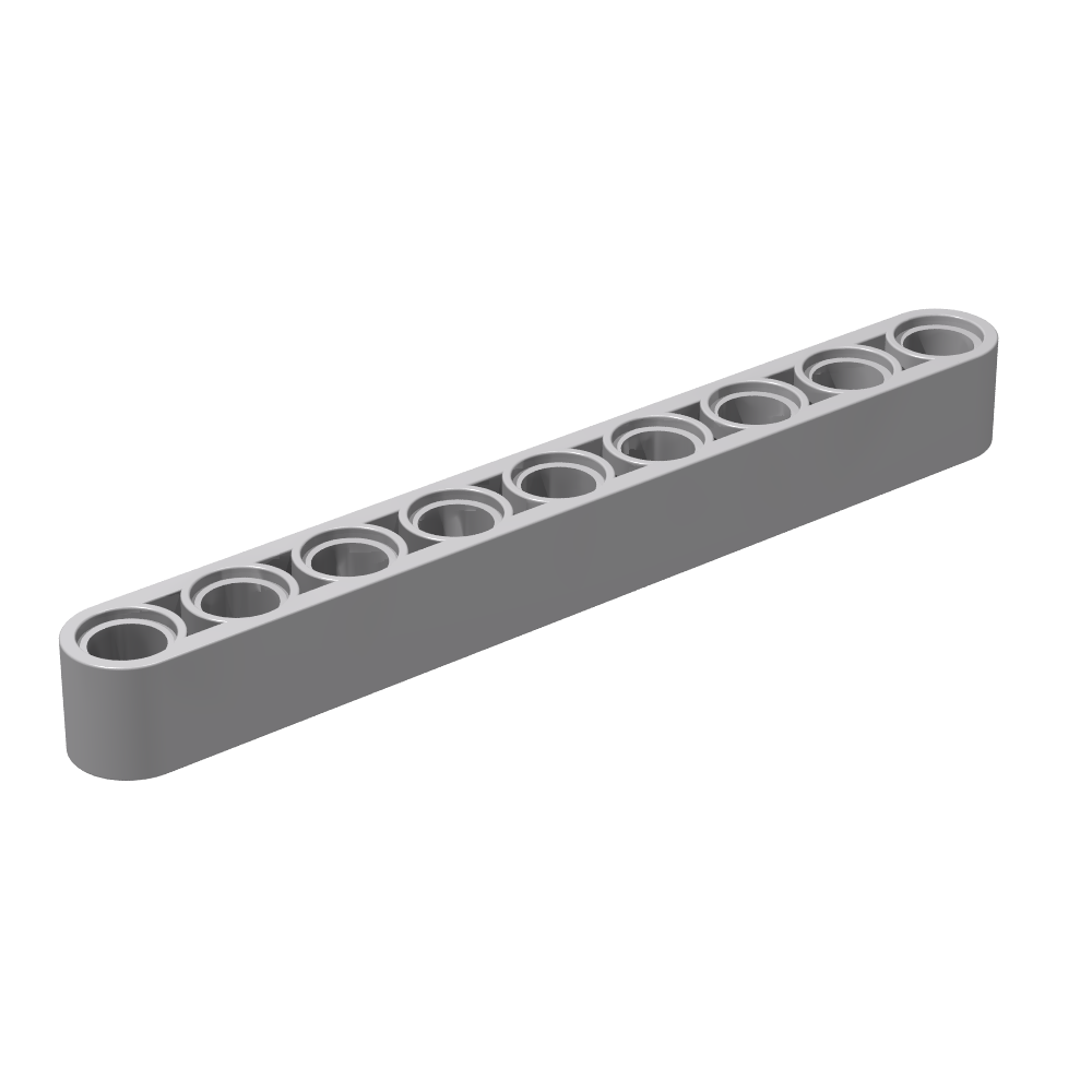 Technik Liftarm 1x9 Hellgrau 20 Stück (Gobricks)
