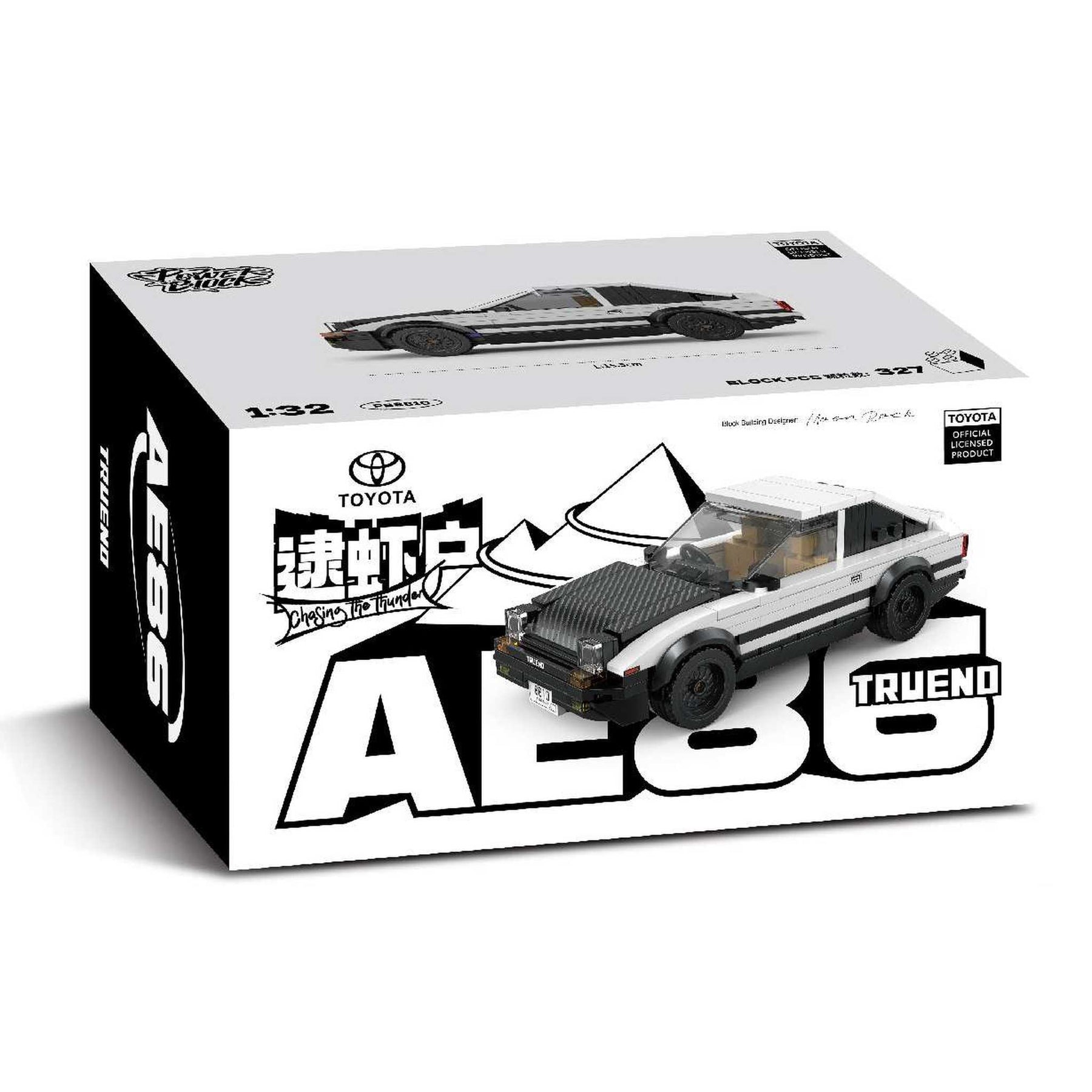 PB8810 - Toyota AE86 inkl. Vitrine (Happy Build)