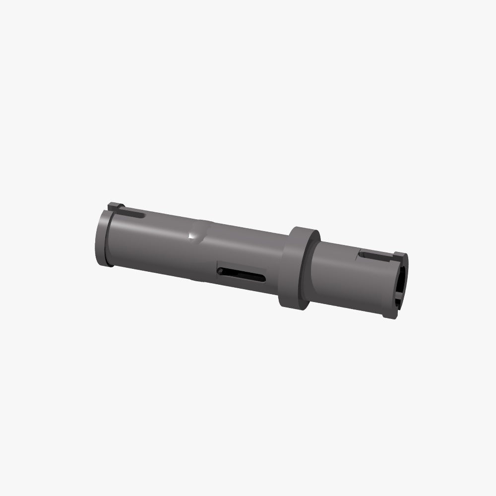 Technik Pins Klemmbausteine I 100 Stück I Größe 3L GoBricks | Dark Bluish Gray | kompatibel mit allen gängigen Herstellern | 6558