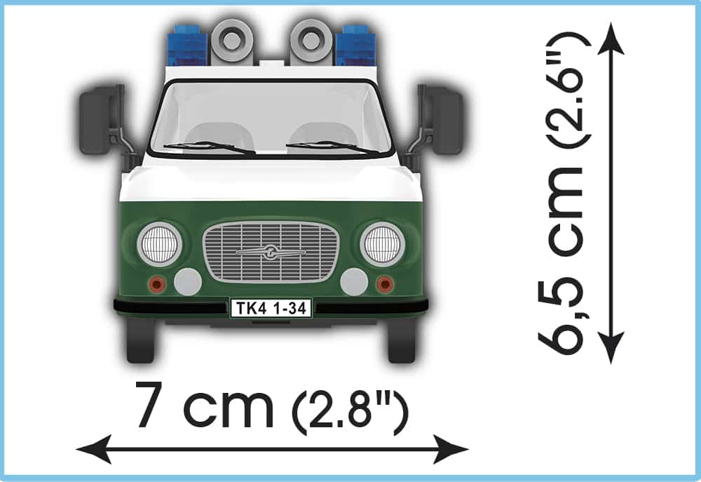 24596 - Barkas B1000 Polizei (Cobi)