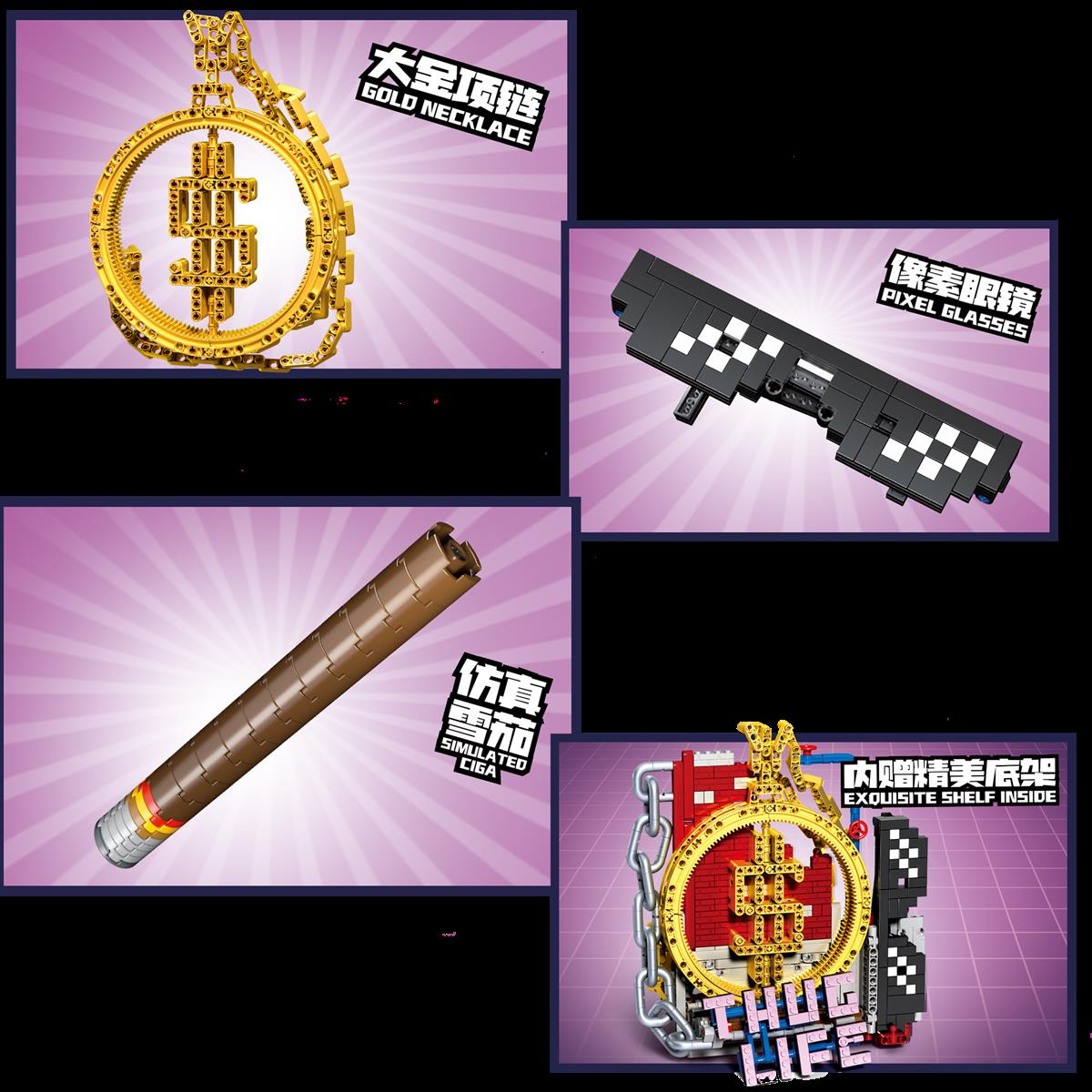 SP-707901C - Gangster Starter Paket (beschädigte Verpackung)