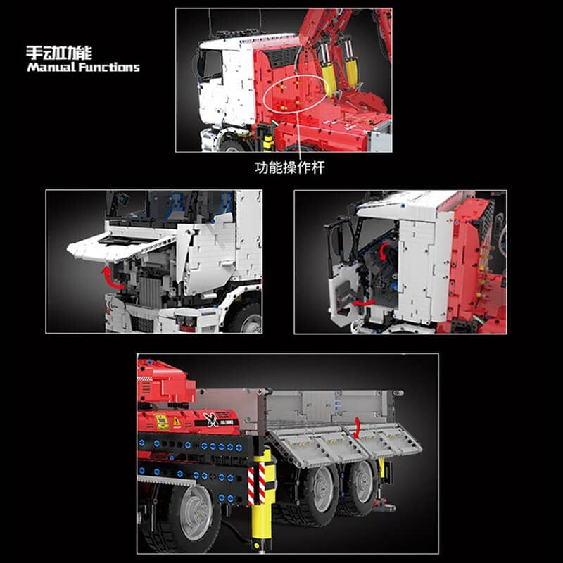 Technic-MOULDKING-19002-Pneumatic-Crane-Truck-2