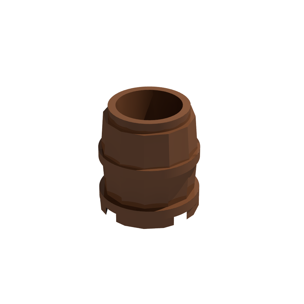 LB-30024-Braune Fässer (Lonestar-Bricks)