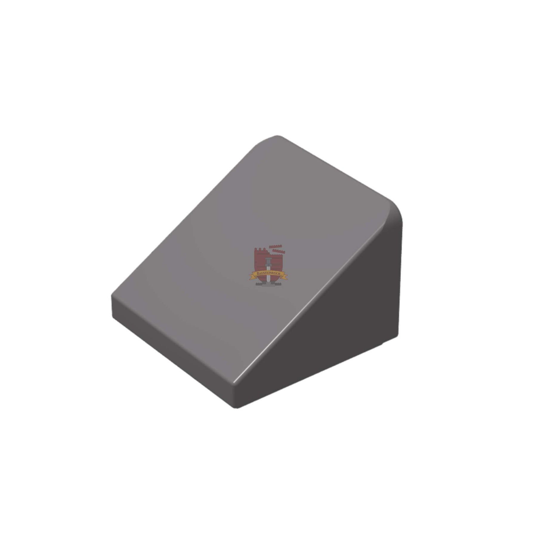 Dachfliese 1x1 (Käseecke) Dunkelgrau 200 Stück (GoBricks)