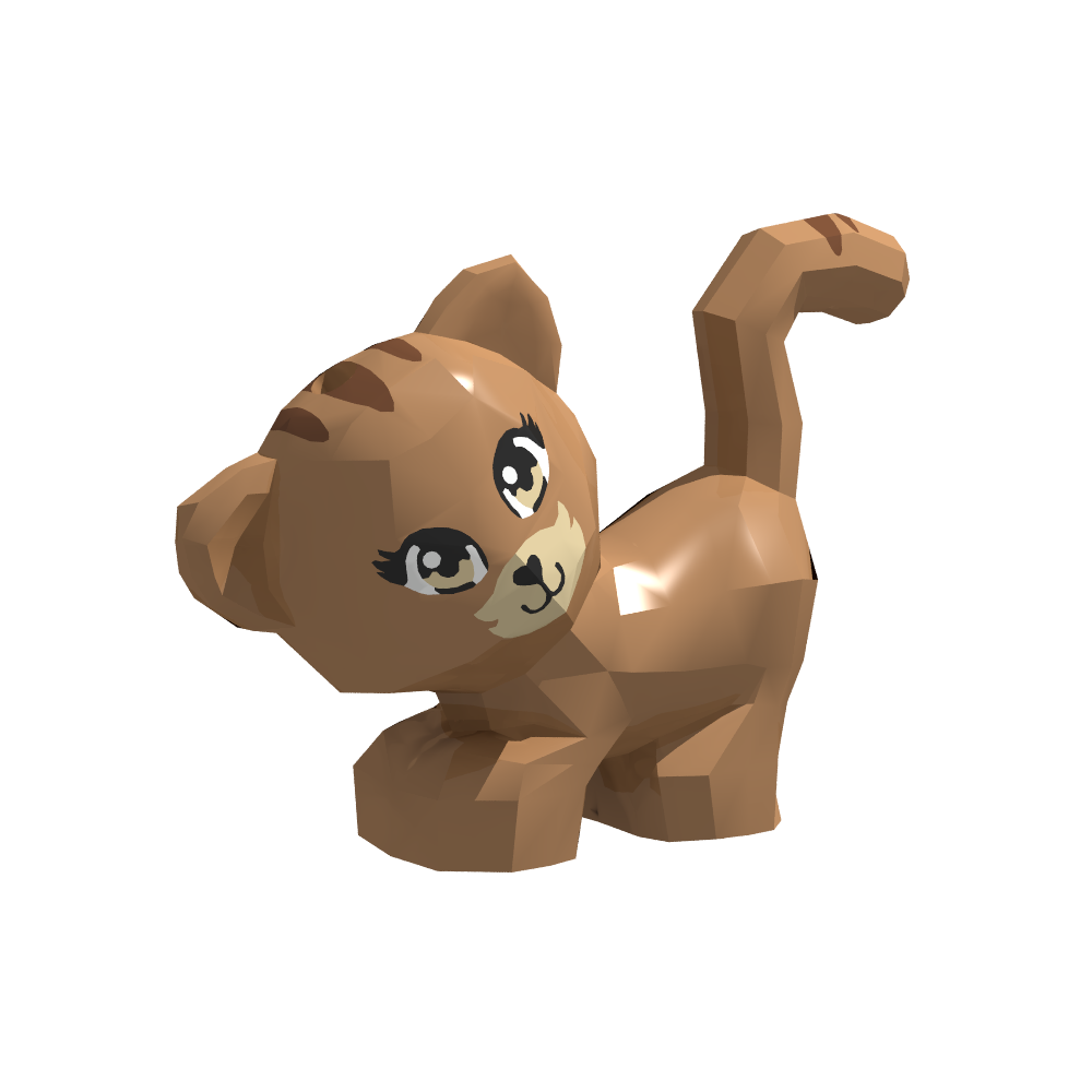 LB-40069-Katze braun (Lonestar-Bricks)