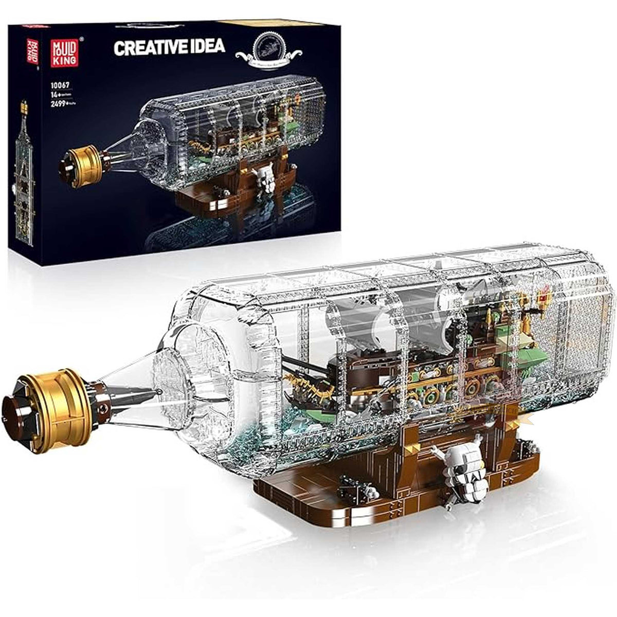 10067 - Flying Dutchman in der Flasche (Mould King)