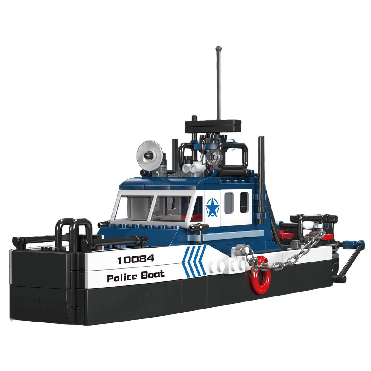 10084 - Polizeiboot (Mould King)