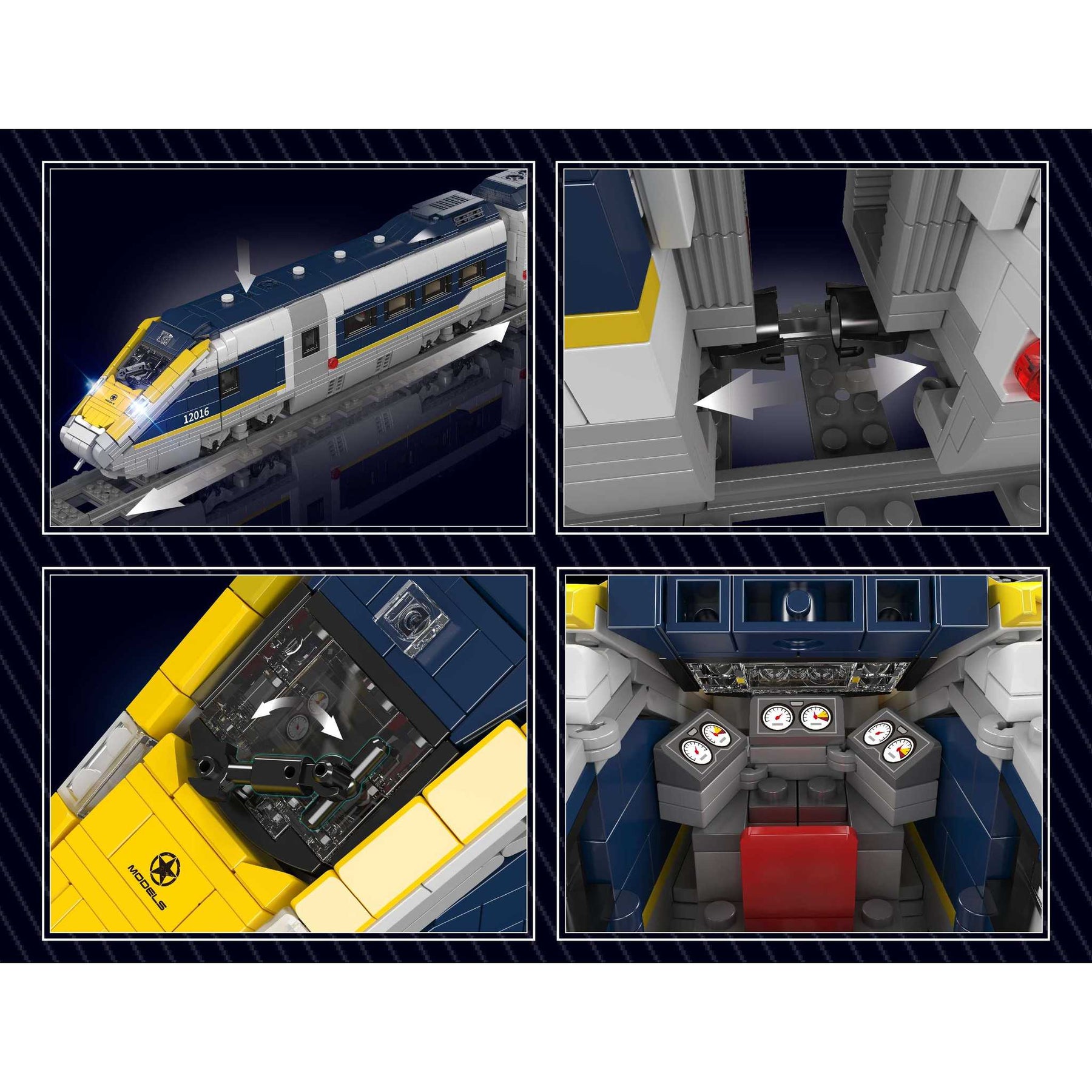 12016 - Eurostar E320 (Mould King)