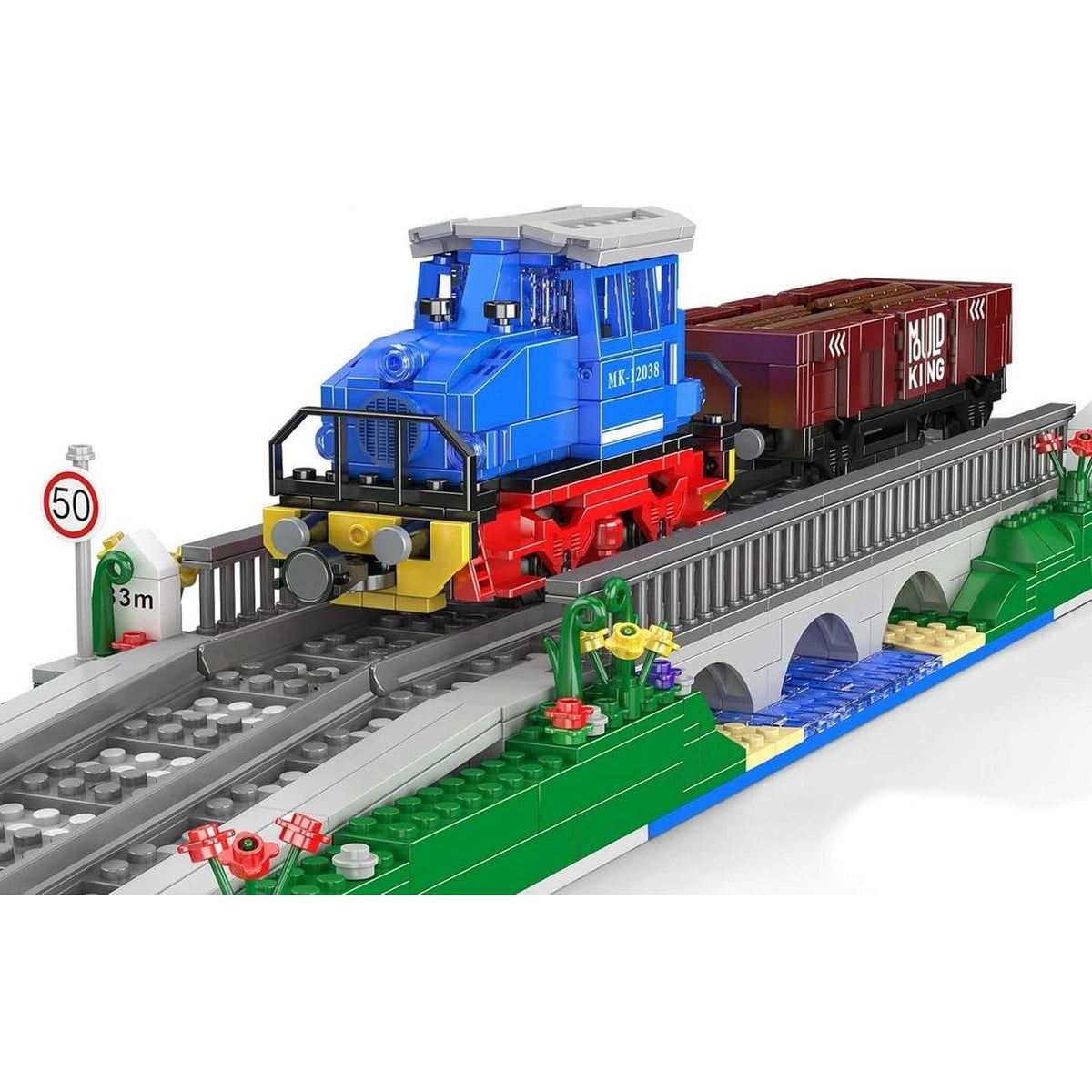 12038 - Diesellokomotive ESU KG230 (Mould King)