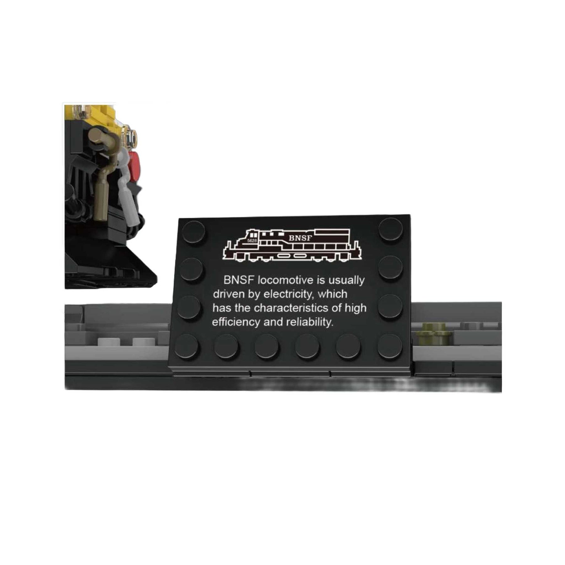 12041 - Lokomotive BNSF (Mould King)