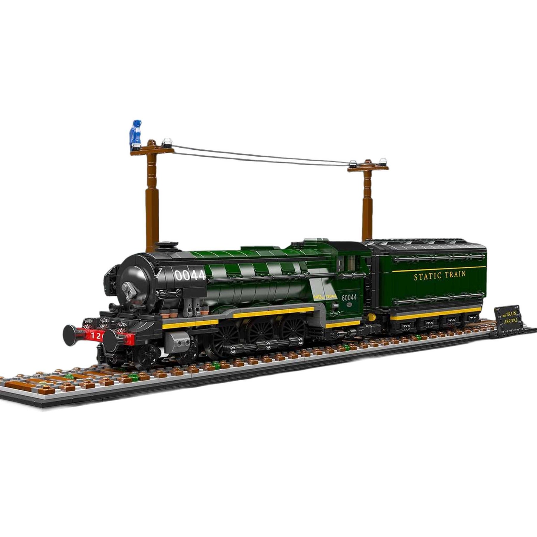 12044 - BR18 201 Dampflokomotive (Mould King)