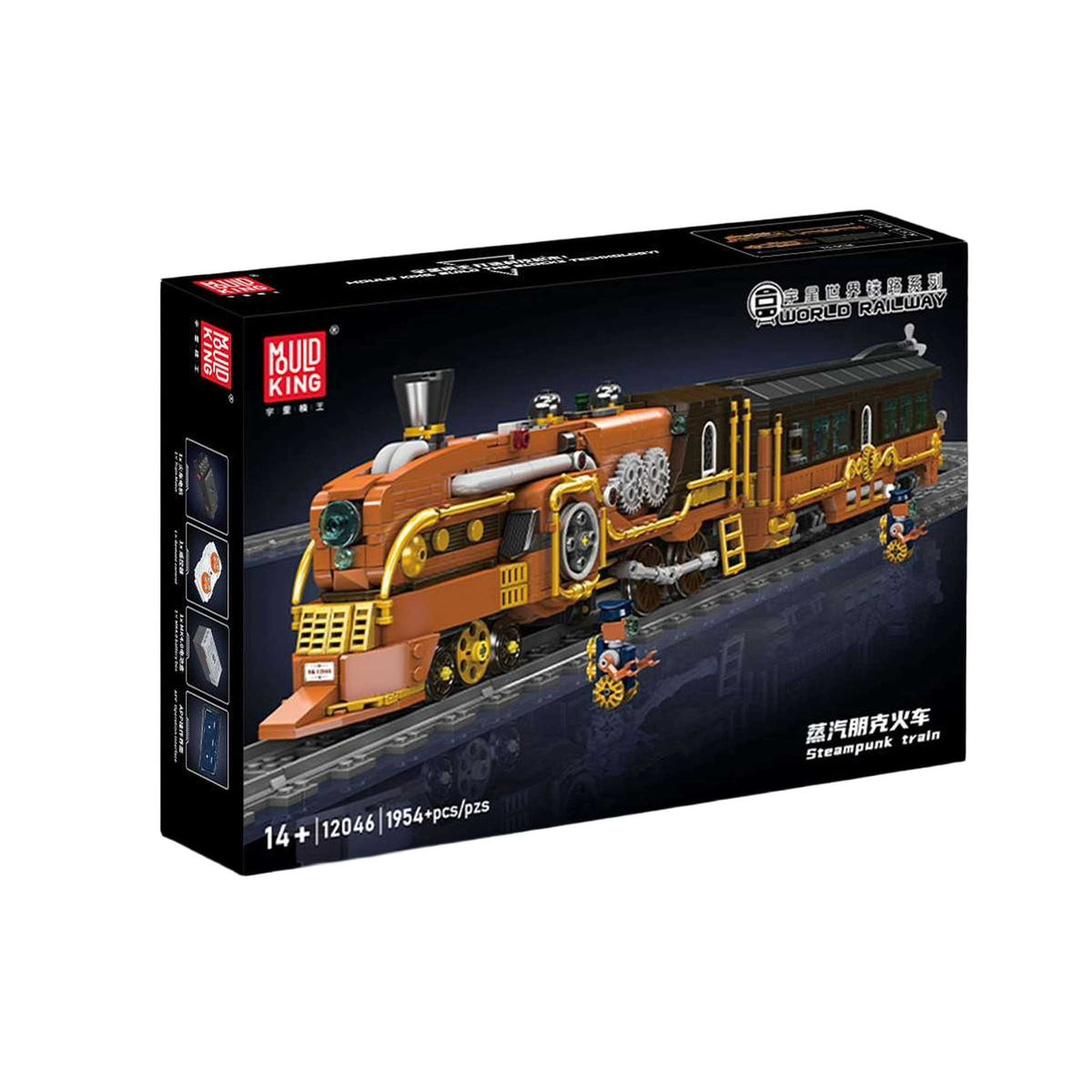 12046 - Steam Punk Zug (Mould King)