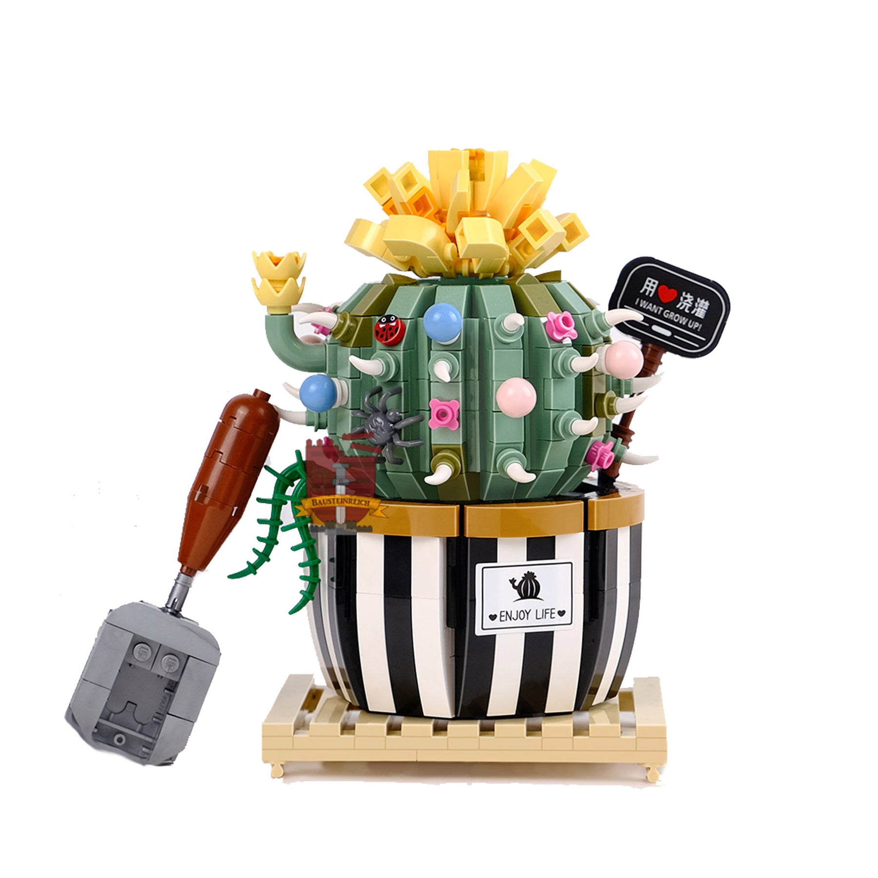 1246-Kaktus mit Blume (LOZ)