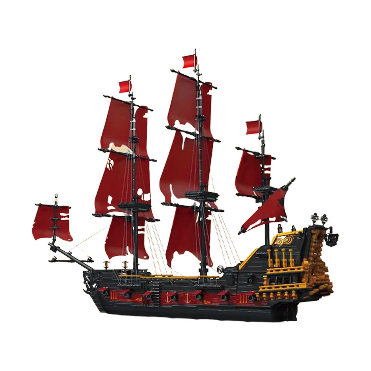 Mould King 13109 Piratenschiff Revenge - Klemmbausteine Set (3139 Teile)