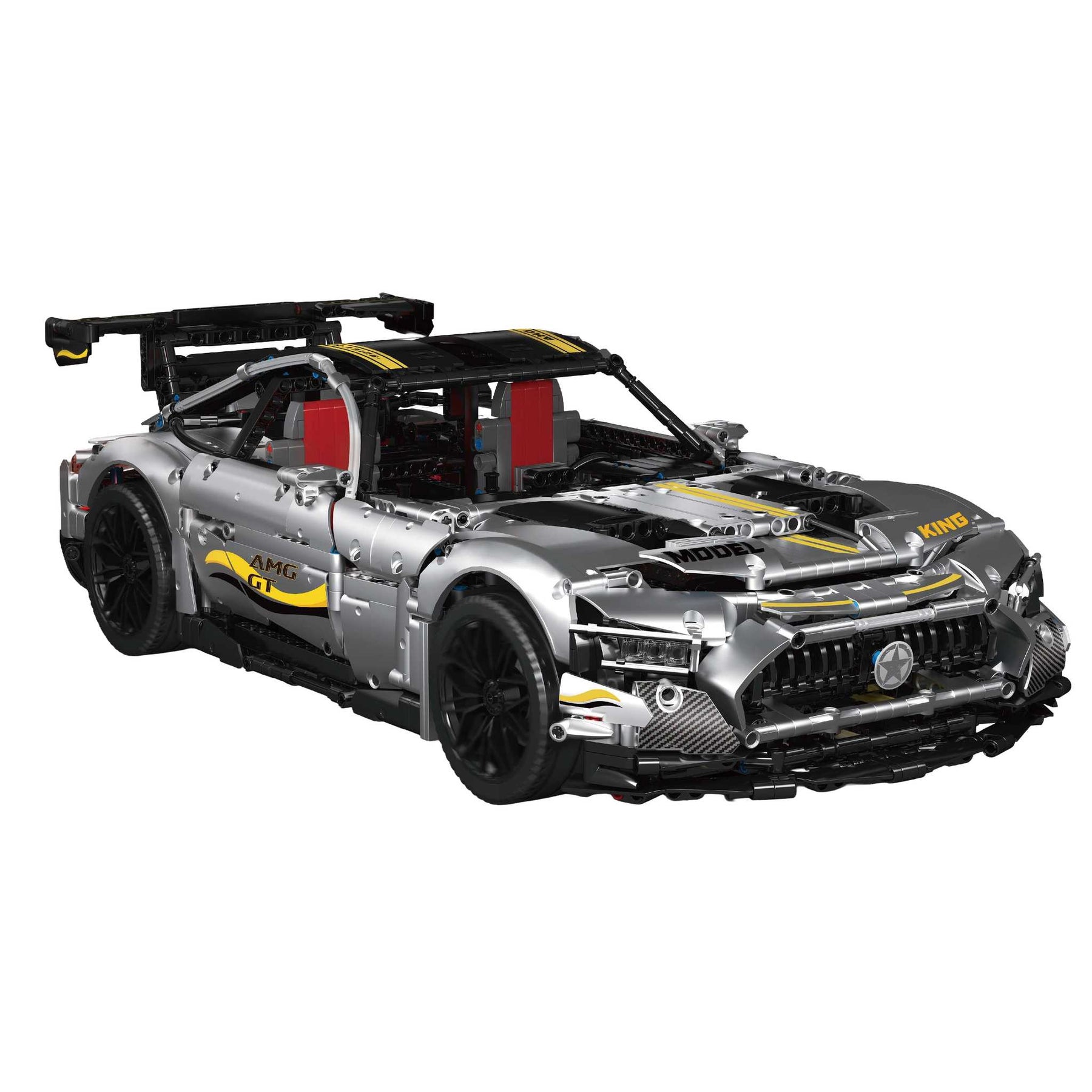 13126 - Silberner Sportwagen (Mould King)