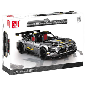 13126 - Silberner Sportwagen (Mould King)