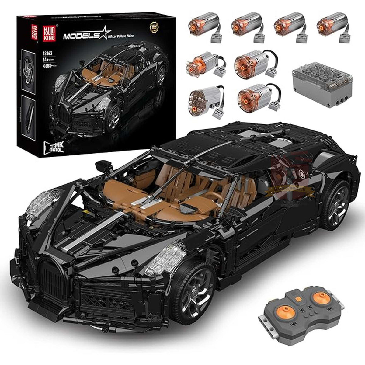 13163 - Sportwagen La Voiture Noire (Mould King)