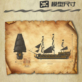 13186-Piratenschiff Black Pearl 2 (Mould King)