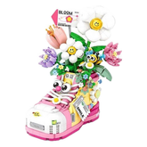 LOZ 1351 Blumen im Stiefel - Mini-Klemmbausteine Set (998 Teile)