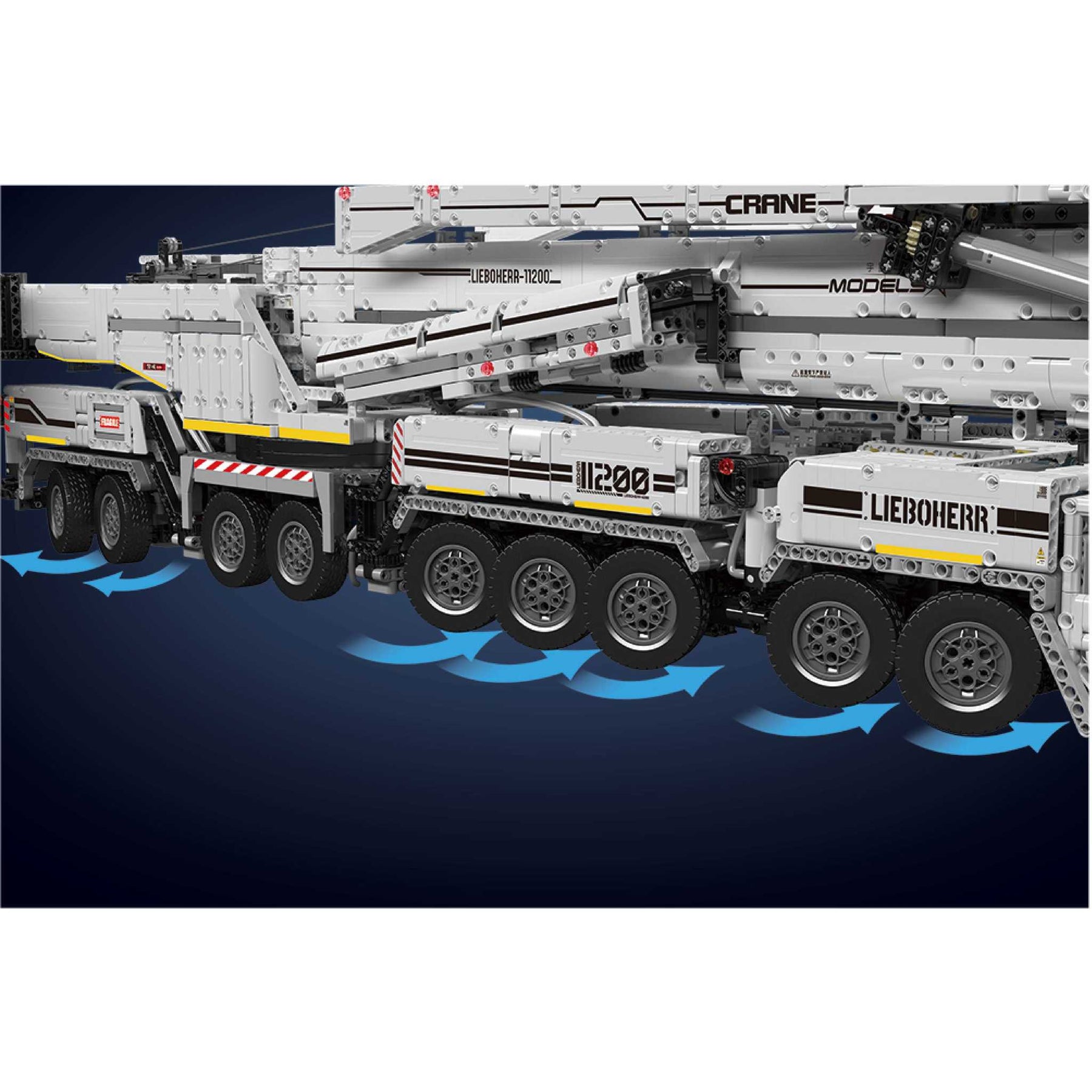 17007 - Liboherr LTM11200 weiß (Mould King)