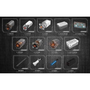 17007 - Liboherr LTM11200 weiß (Mould King)