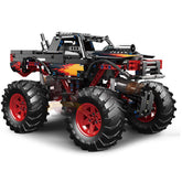 18008 - Flame Monster Truck (Mould King)