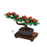 LB-20036-Bonsai mit roten Blüten (Lonestar-Bricks)