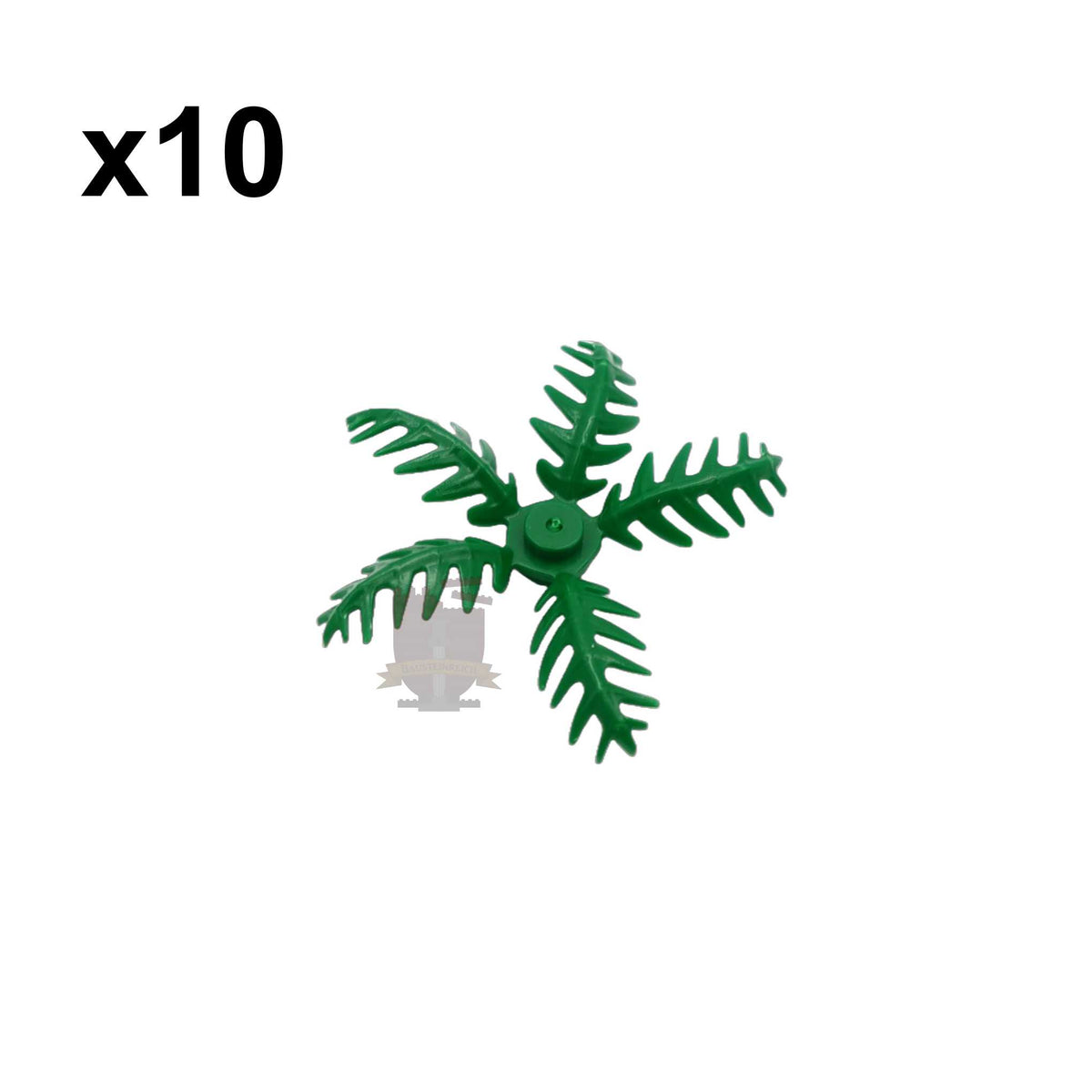 LB-20053 - Palmblätter grün 10 Stück (GoBricks)