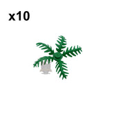 LB-20053 - Palmblätter grün 10 Stück (GoBricks)