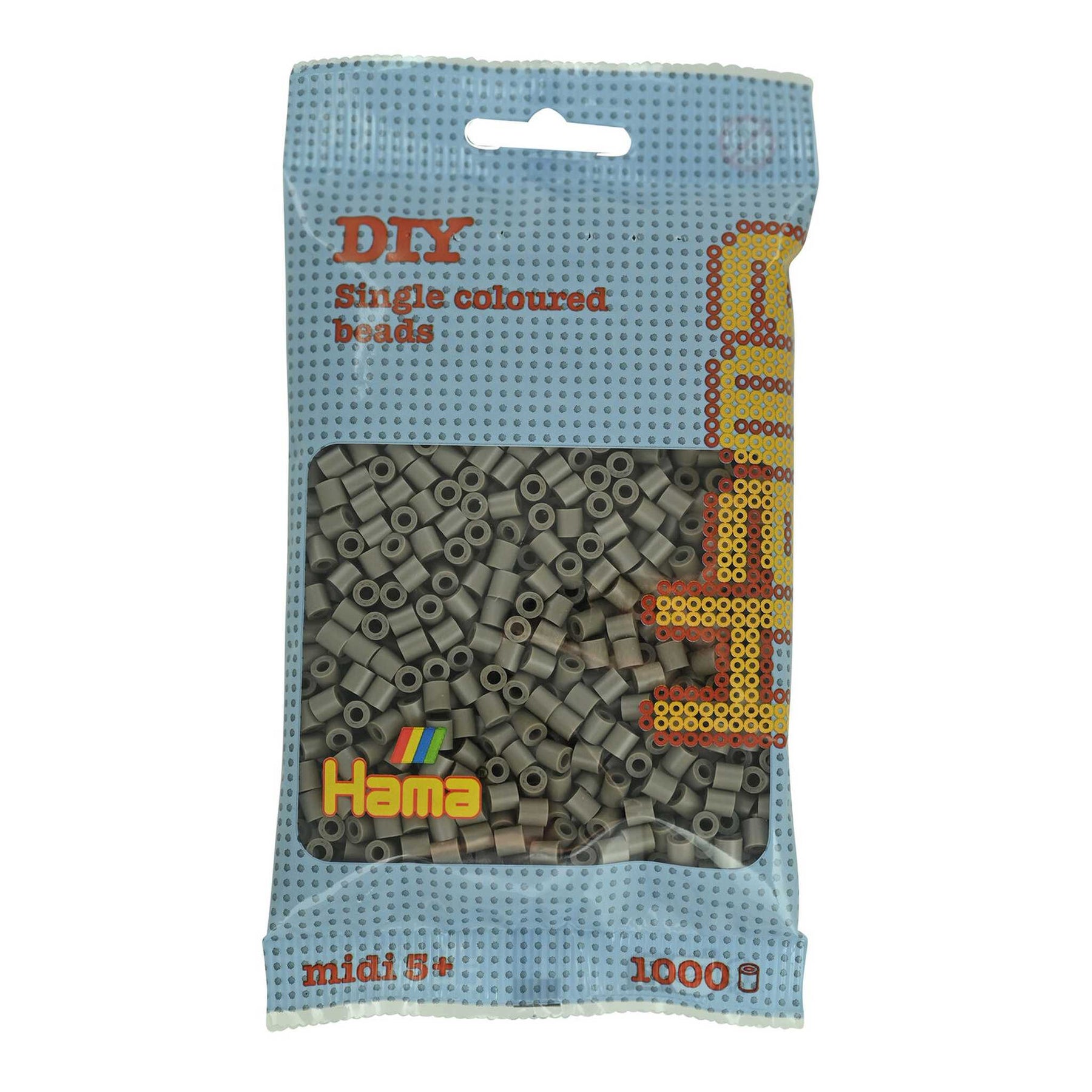 207-117 - Perlen 1000 Stück Graubraun (Hama)