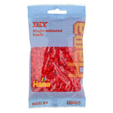207-13 - Perlen 1000 Stück Transparent Rot (Hama)