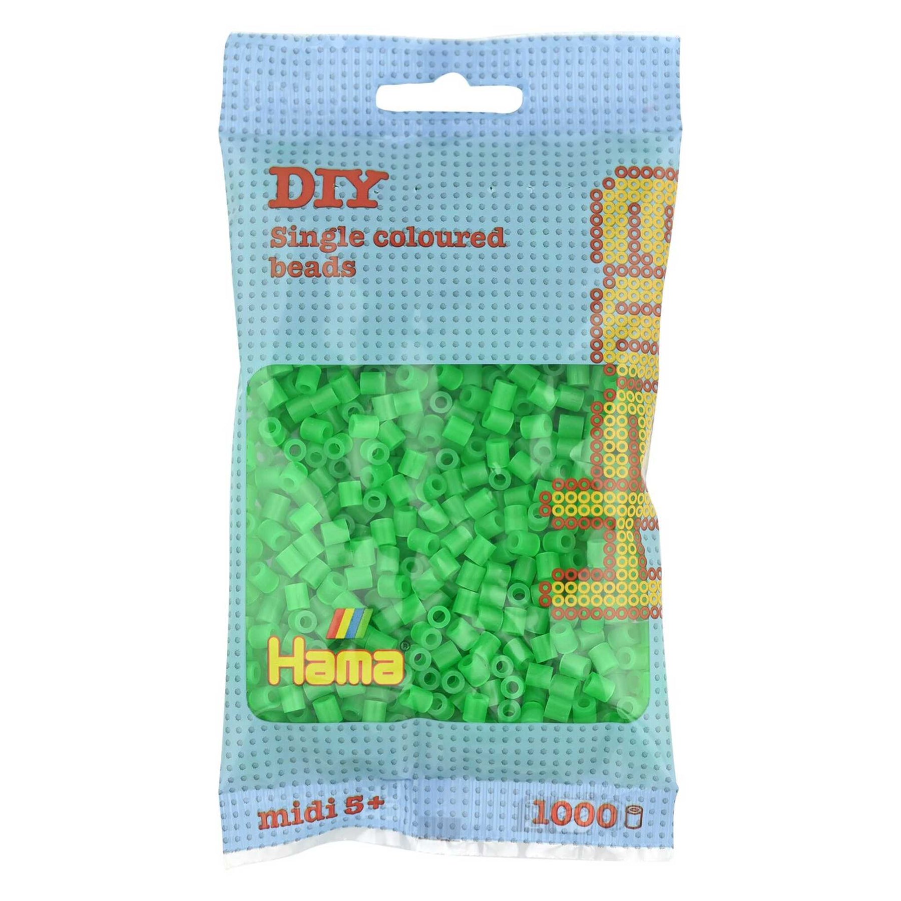 207-37 - Perlen 1000 Stück Neongrün (Hama)
