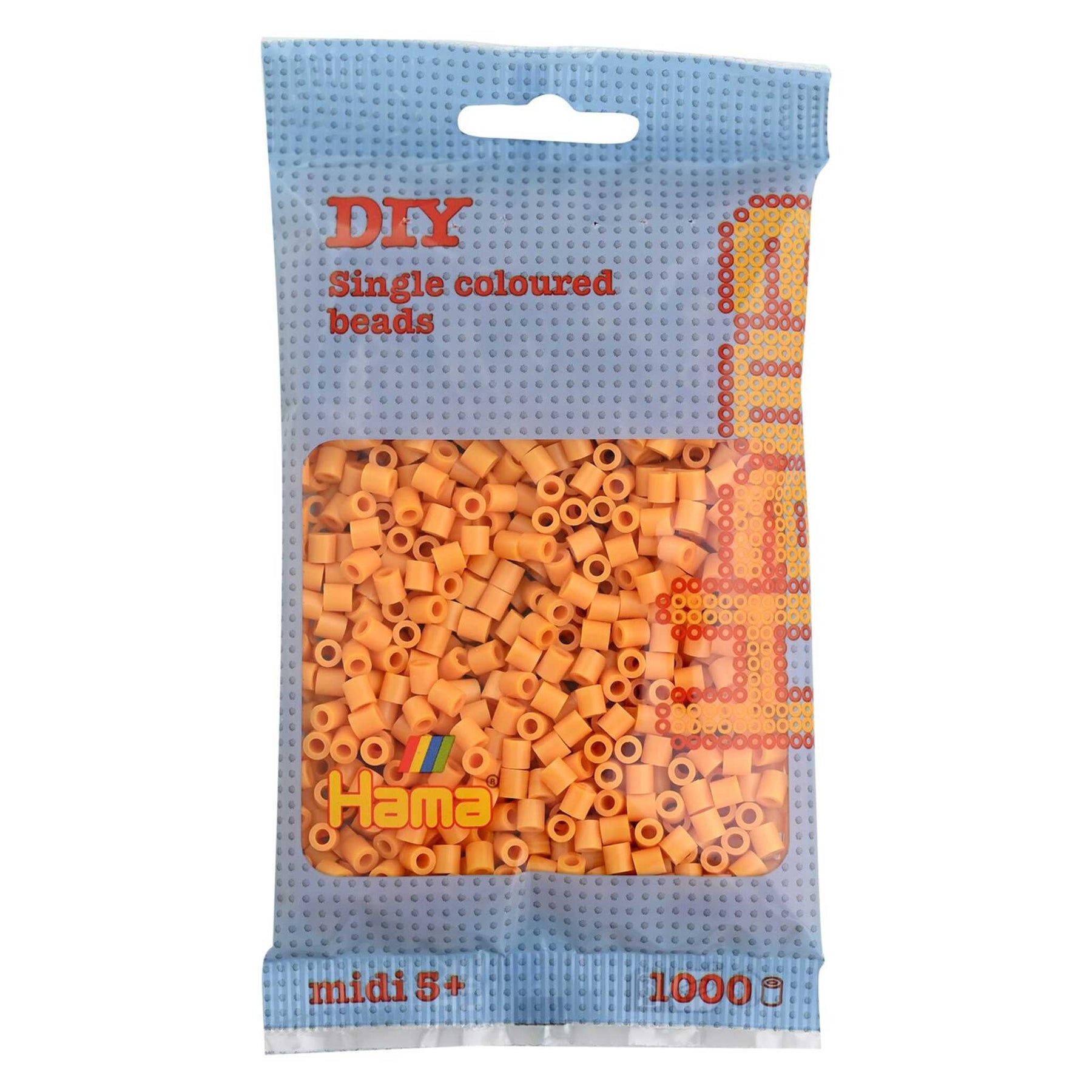 207-60 - Perlen 1000 Stück Teddybärenbraun (Hama)