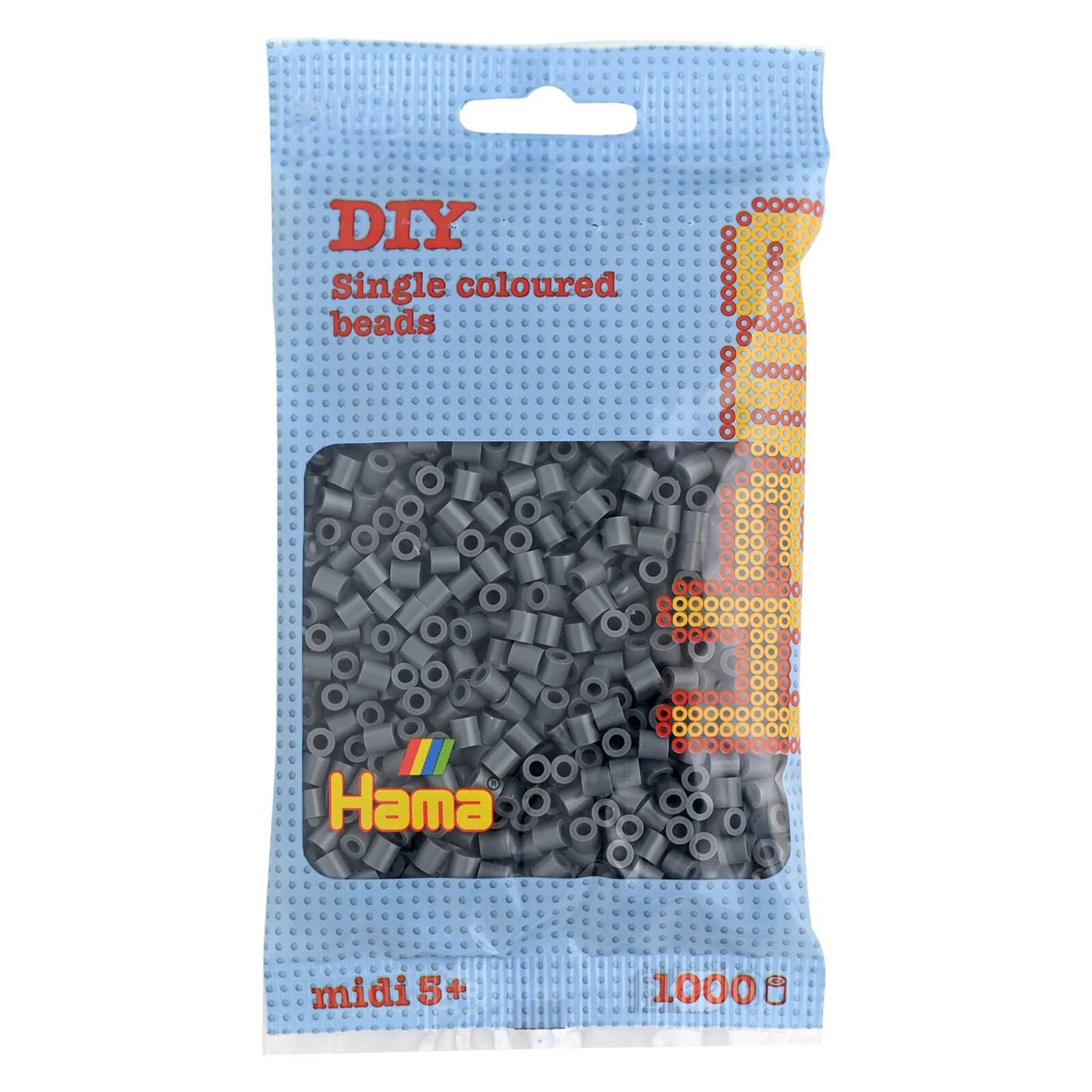 207-71 - Perlen 1000 Stück Dunkelgrau (Hama)