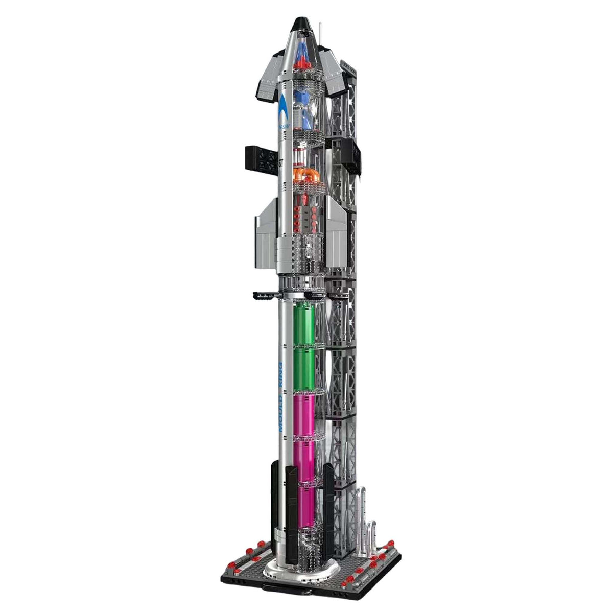 21077 - Chrome Starship (Mould King)