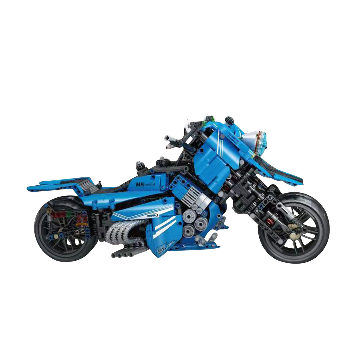 23009 - blaues Motorrad (Mould King)