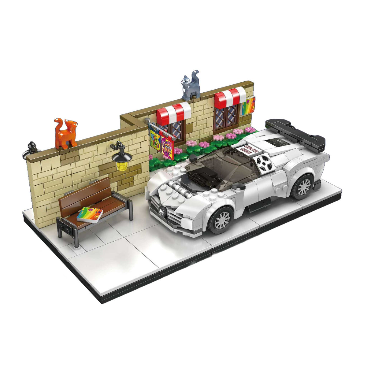 24065 - Sportwagen Diorama (Mould King)
